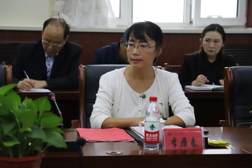 省委教育工委文明校园测评验收工作组来我校检查验收